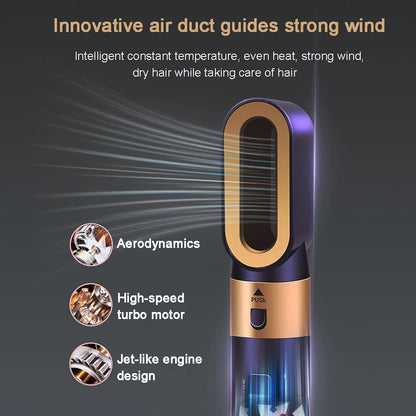 6-in-1 Detachable Hair Dryer Brush Styler