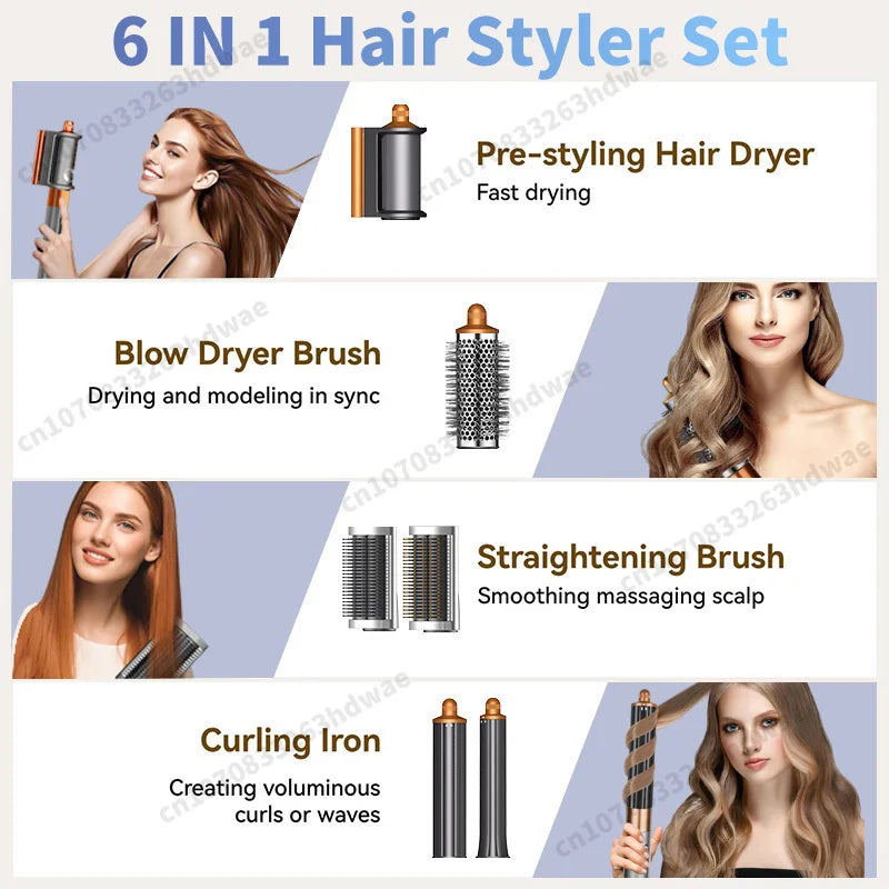 6-in-1 Ionic Hair Styler Gift Set