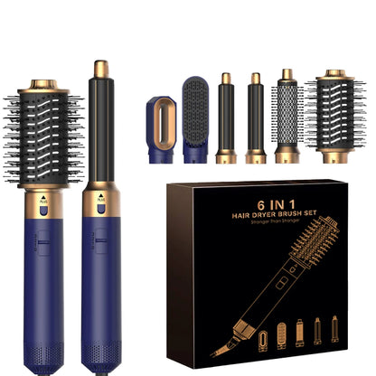 6-in-1 Detachable Hair Dryer Brush Styler