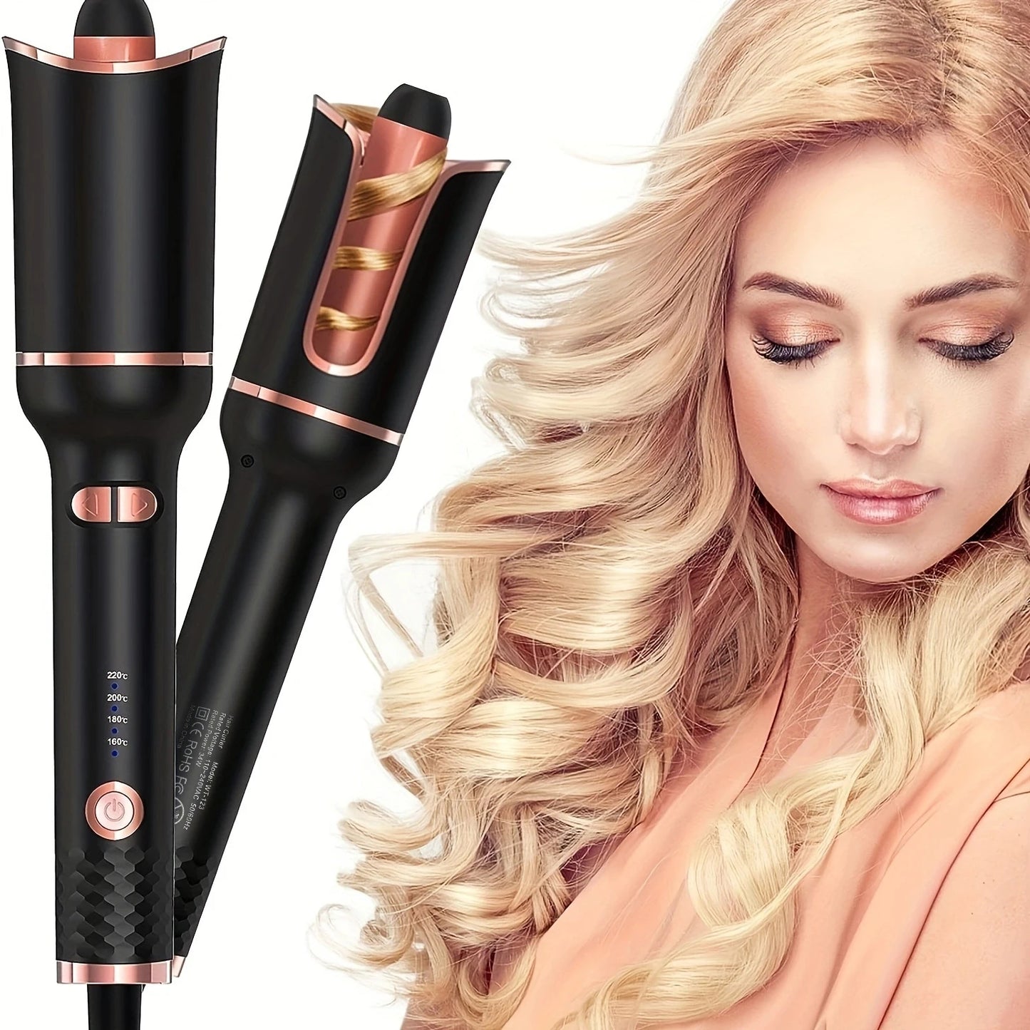 Automatic Ceramic Rotating Hair Curler