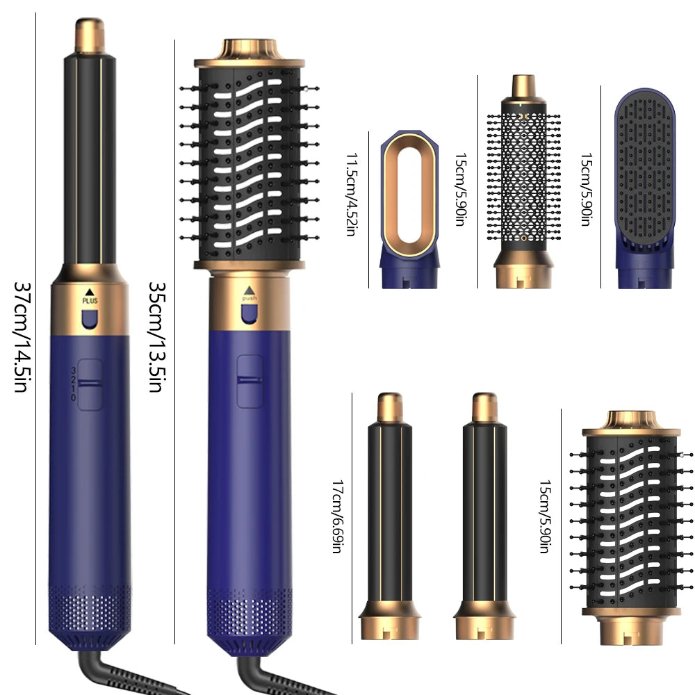 6-in-1 Detachable Hair Dryer Brush Styler