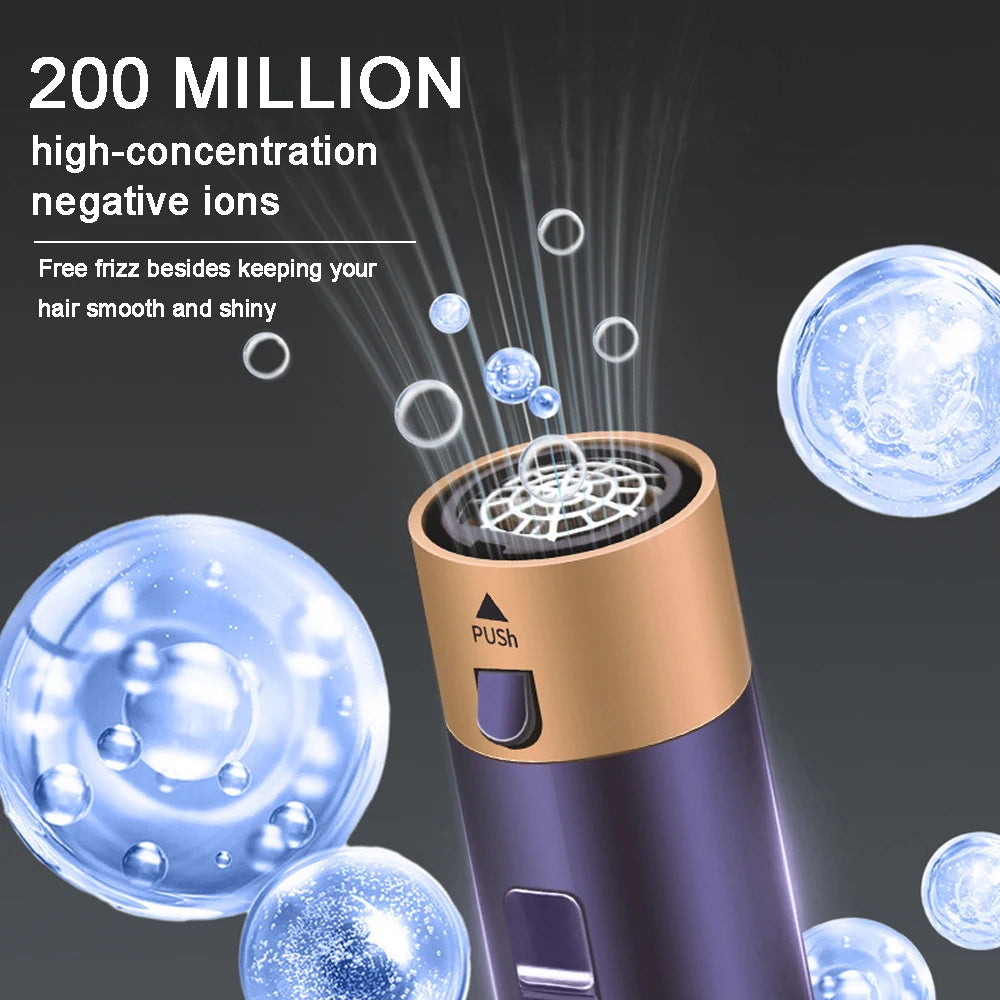 6-in-1 Detachable Hair Dryer Brush Styler